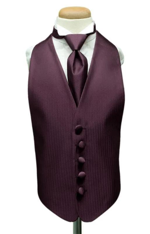Herringbone Kids Tuxedo Vest 2 by Tux-USA