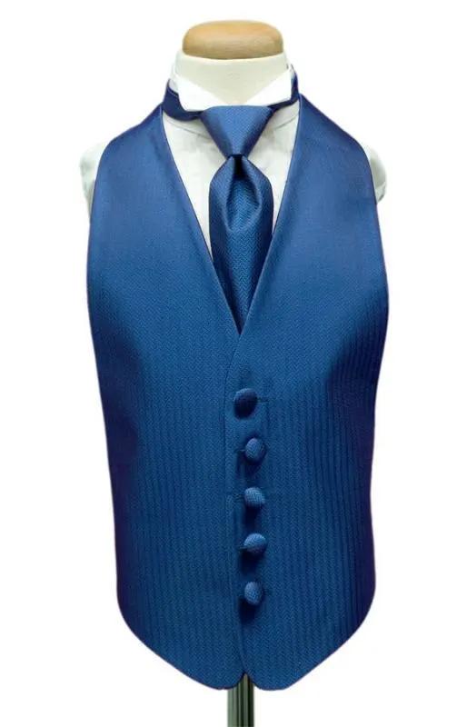 Herringbone Kids Tuxedo Vest 2 by Tux-USA