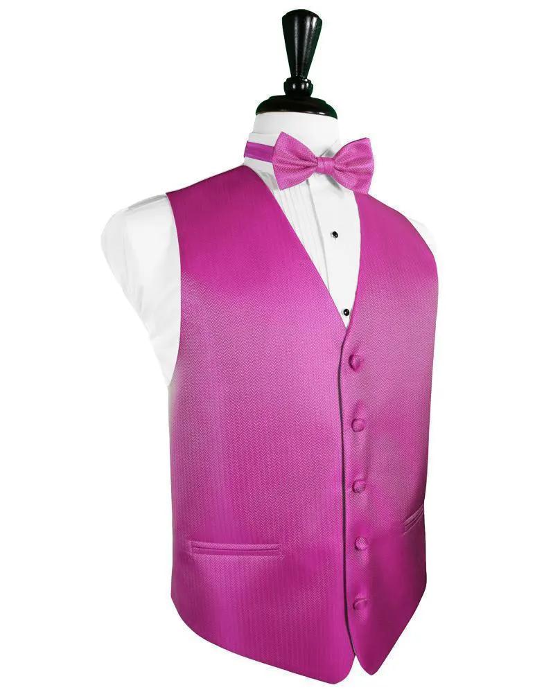 Herringbone Tuxedo Vest 2 by Tux-USA