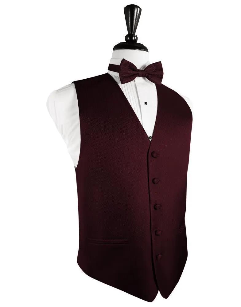 Herringbone Tuxedo Vest 3 by Tux-USA