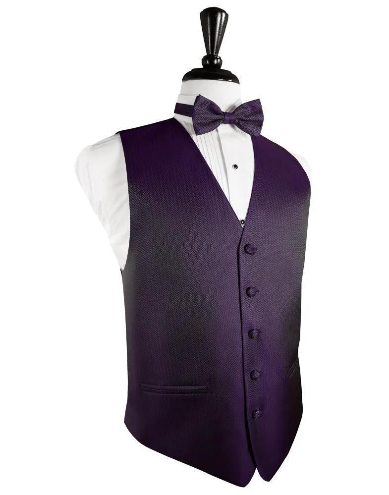 Herringbone Tuxedo Vest 4 by Tux-USA