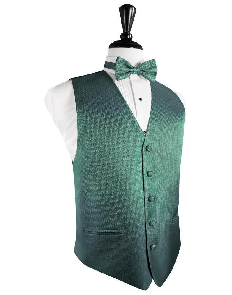 Herringbone Tuxedo Vest by Tux-USA