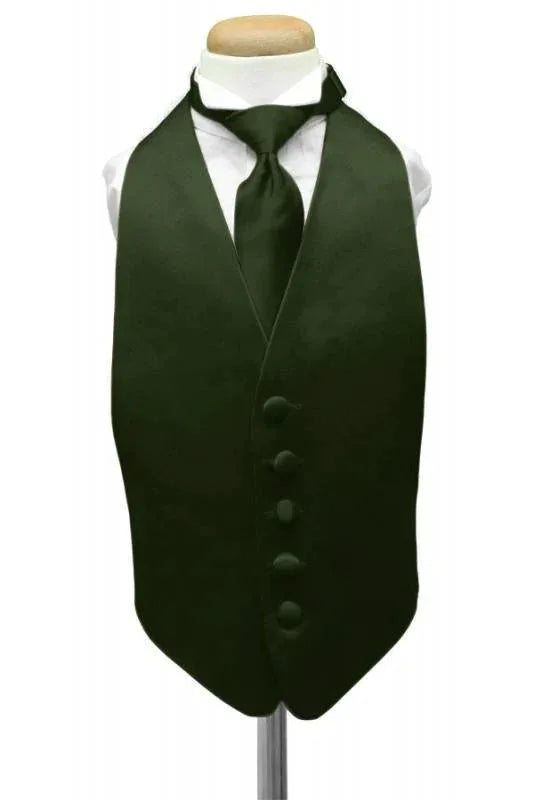 Luxury Satin Kids Tuxedo Vest by Tux-USA