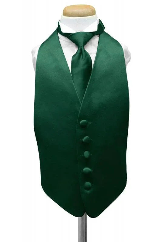 Luxury Satin Kids Tuxedo Vest by Tux-USA