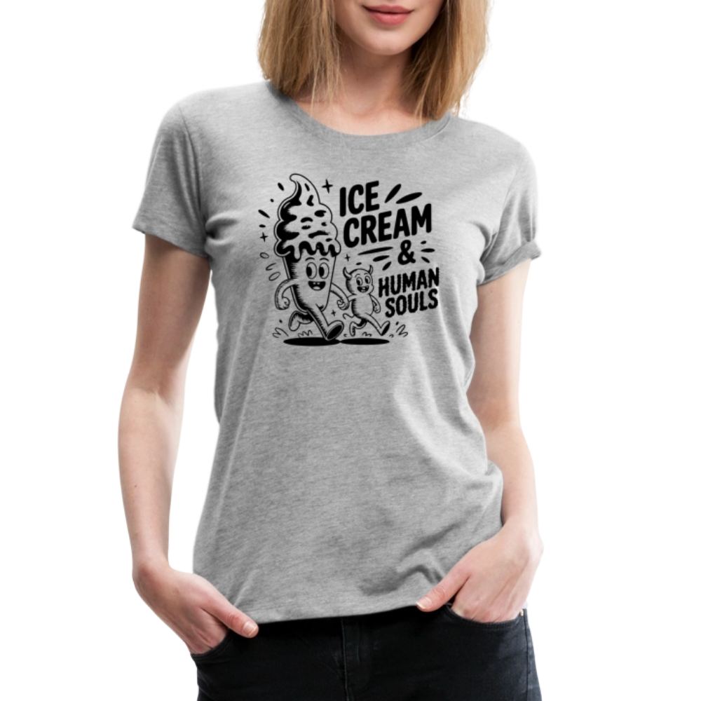 Ice Cream & Human Souls – vintage Cartoon Horror t-shirt by Art-O-Rama Shop