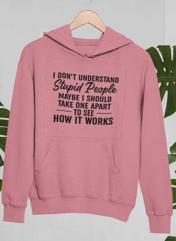 I Don't Treat People Badly I Treat Them Accordingly Hoodie by Merch