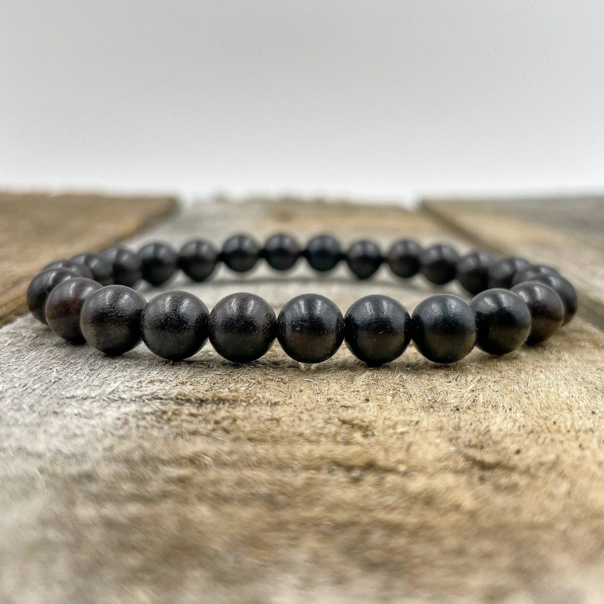 Union - Ebony Blackwood Mala Beaded Bracelet by Everwood Original