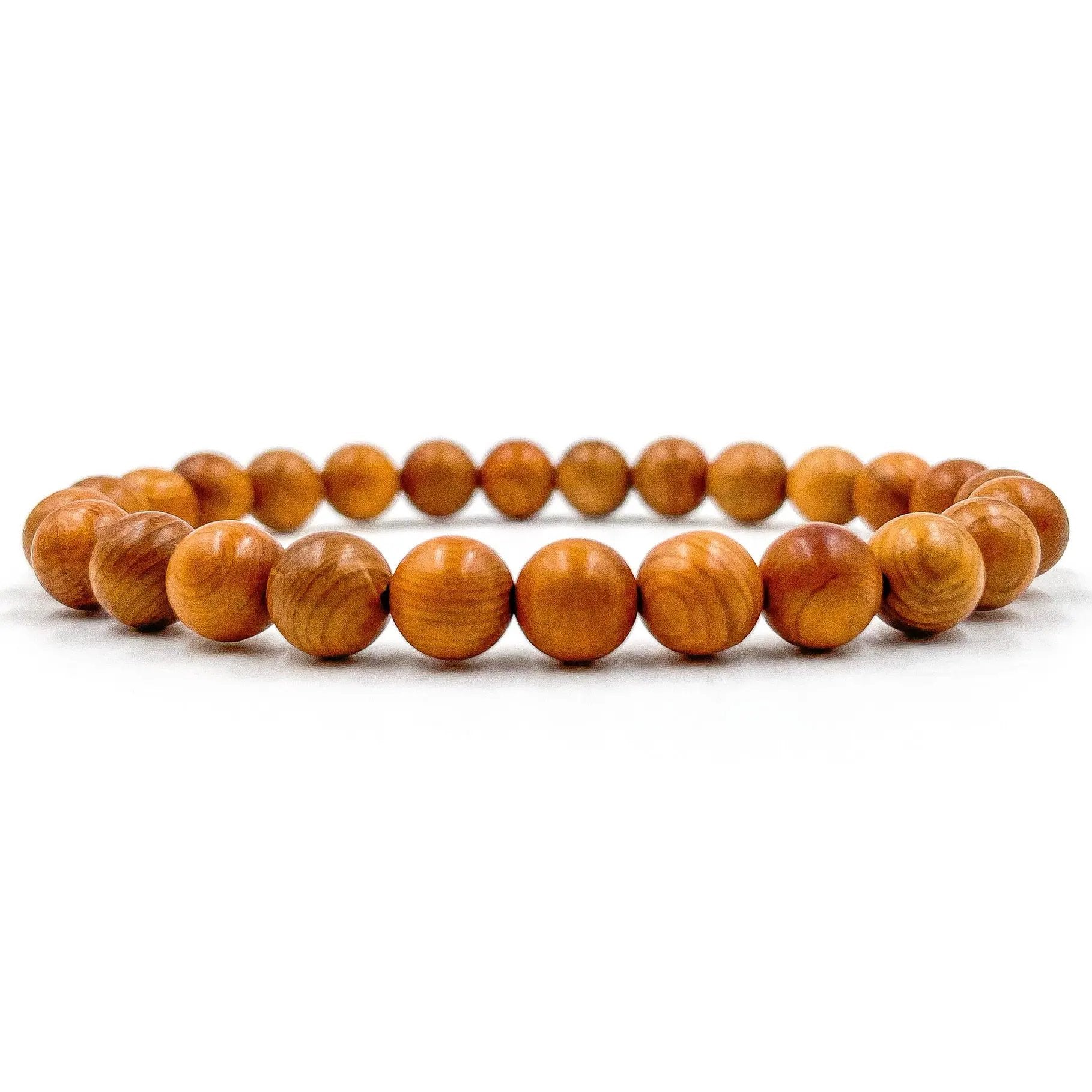 Union - Mexican Golden Sandalwood Mala Beaded Bracelet by Everwood Original