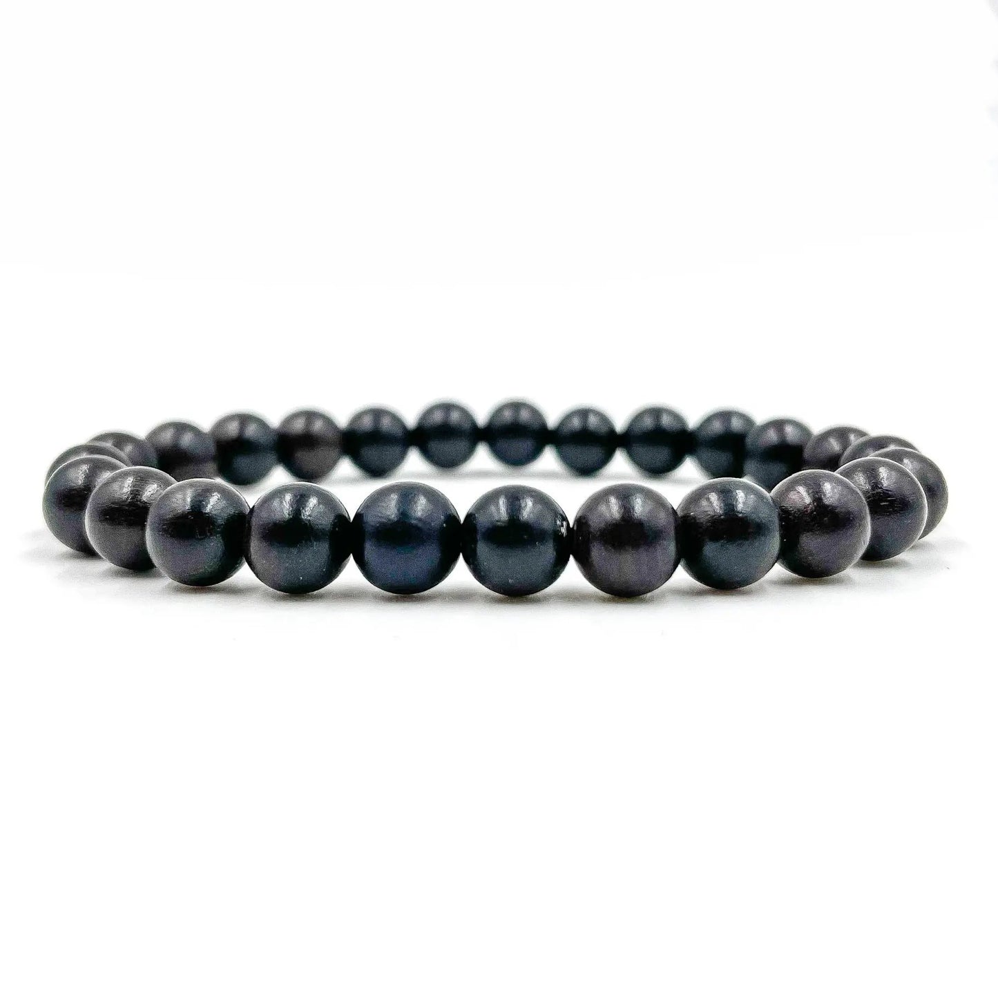 Union - Ebony Blackwood Mala Beaded Bracelet by Everwood Original