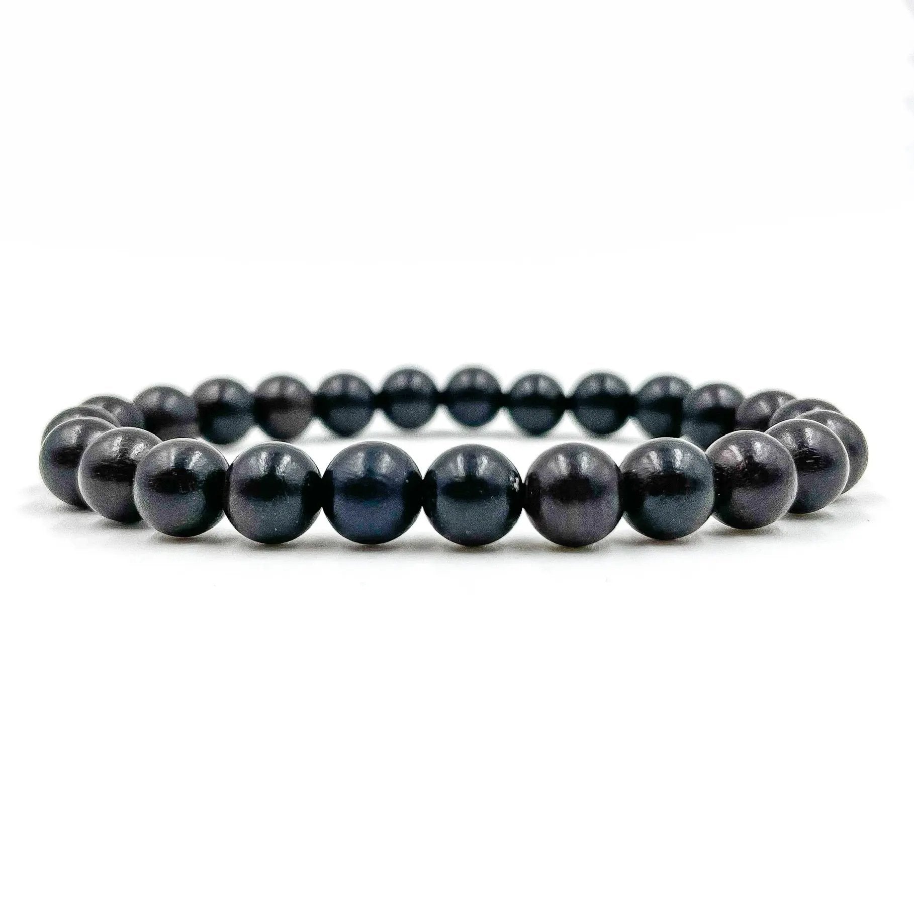 Union - Ebony Blackwood Mala Beaded Bracelet by Everwood Original