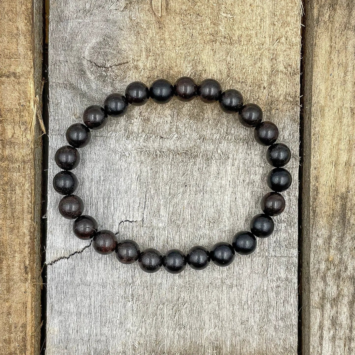 Union - Ebony Blackwood Mala Beaded Bracelet by Everwood Original