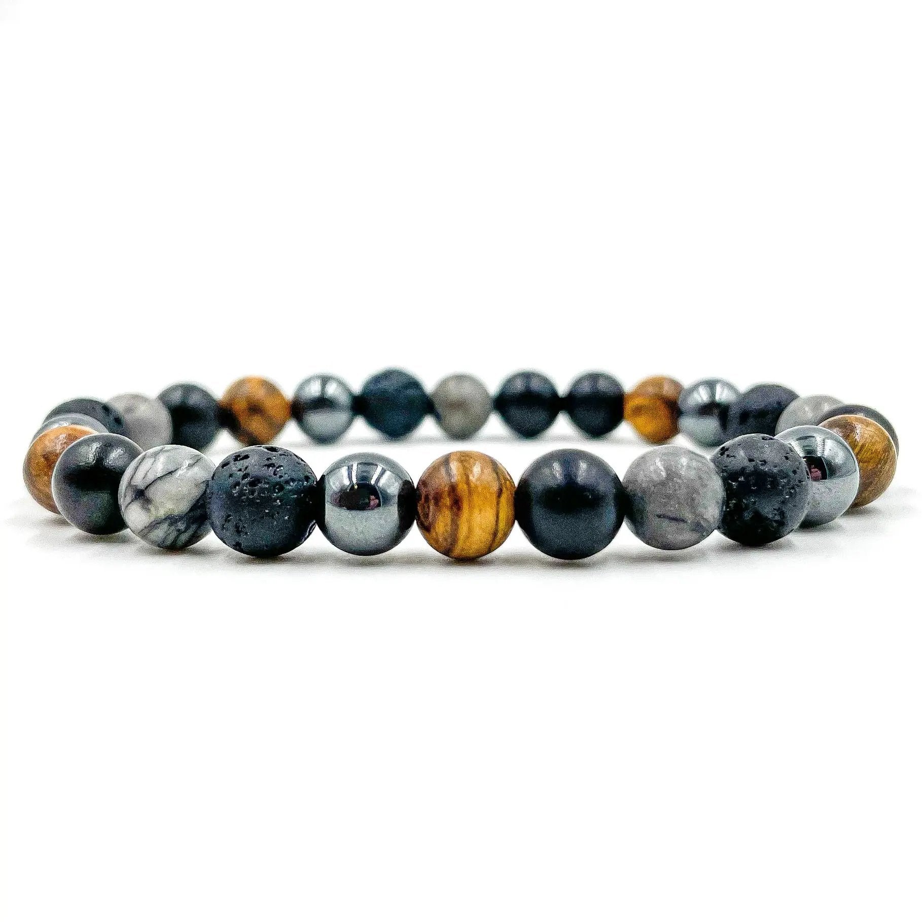 Union - All Mixed Up Dark Night Edition Mala Beaded Bracelet by Everwood Original