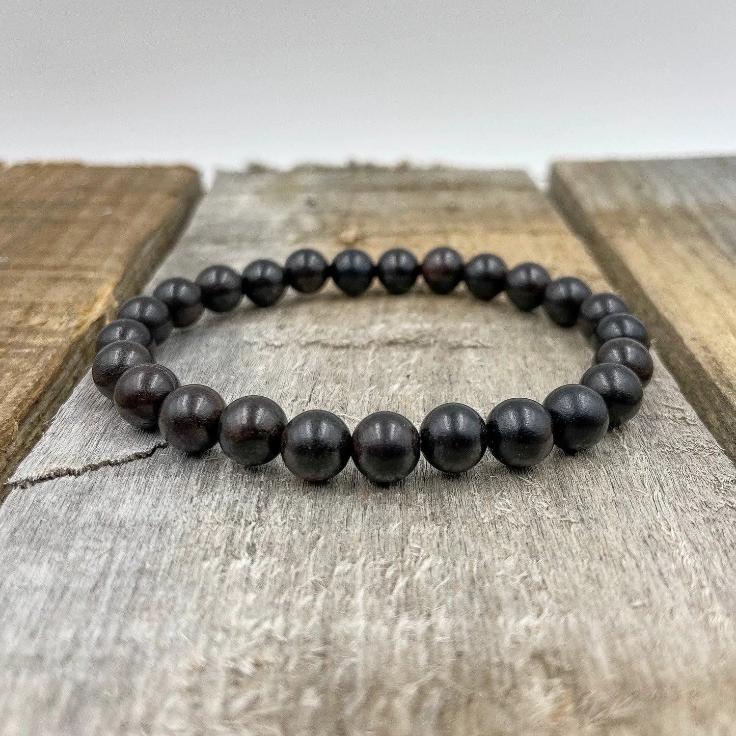 Union - Ebony Blackwood Mala Beaded Bracelet by Everwood Original