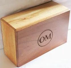 OMSutra Yoga Block - OMSutra Bamboo/Teak Block by OMSutra