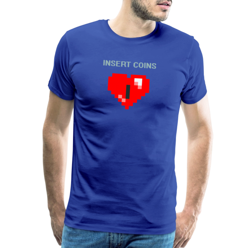 Insert Coins, 8-BIT Heart t-shirt by Art-O-Rama Shop