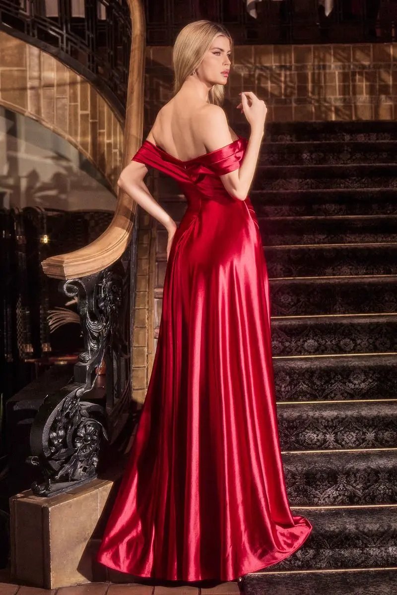 Off The Shoulder Fitted Gown by Tux-USA