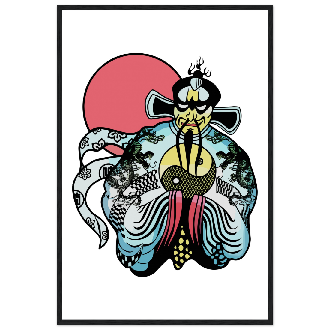 Jack Burton, Big Trouble in LIttle China poster by Art-O-Rama Shop