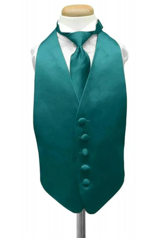 Luxury Satin Kids Tuxedo Vest by Tux-USA