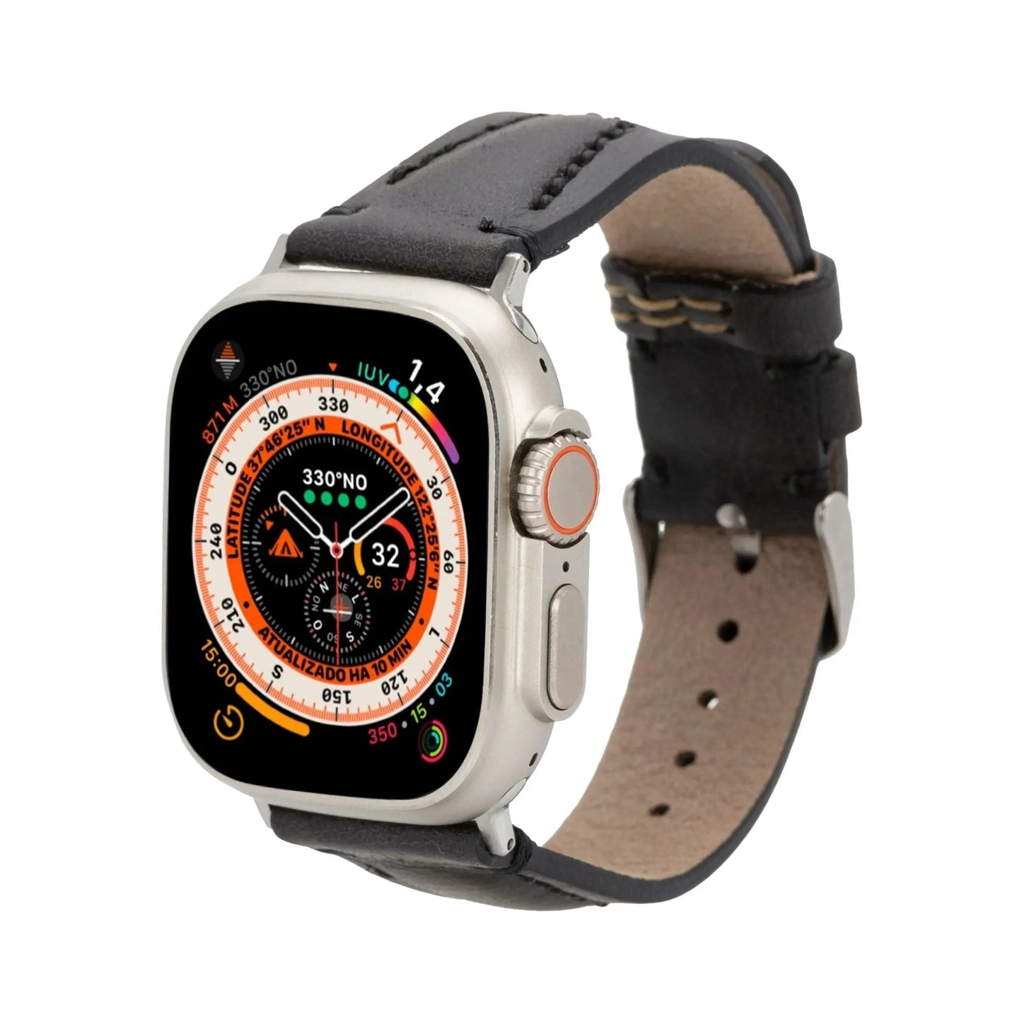 Jeffrey Leather Bands for Apple Watch 9, Ultra 2 & SE by TORONATA
