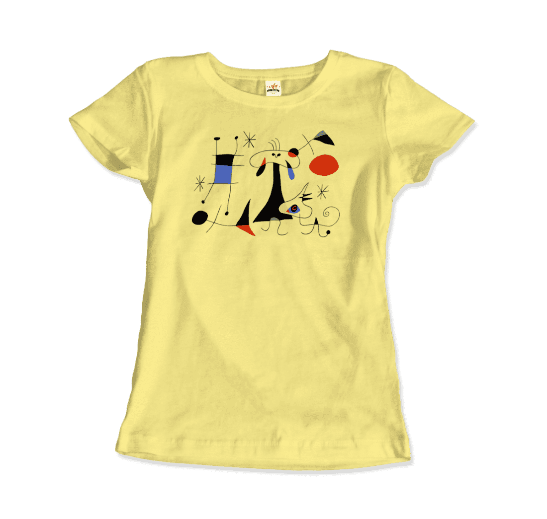 Joan Miro El Sol (The Sun) 1949 artwork t-shirt by Art-O-Rama Shop