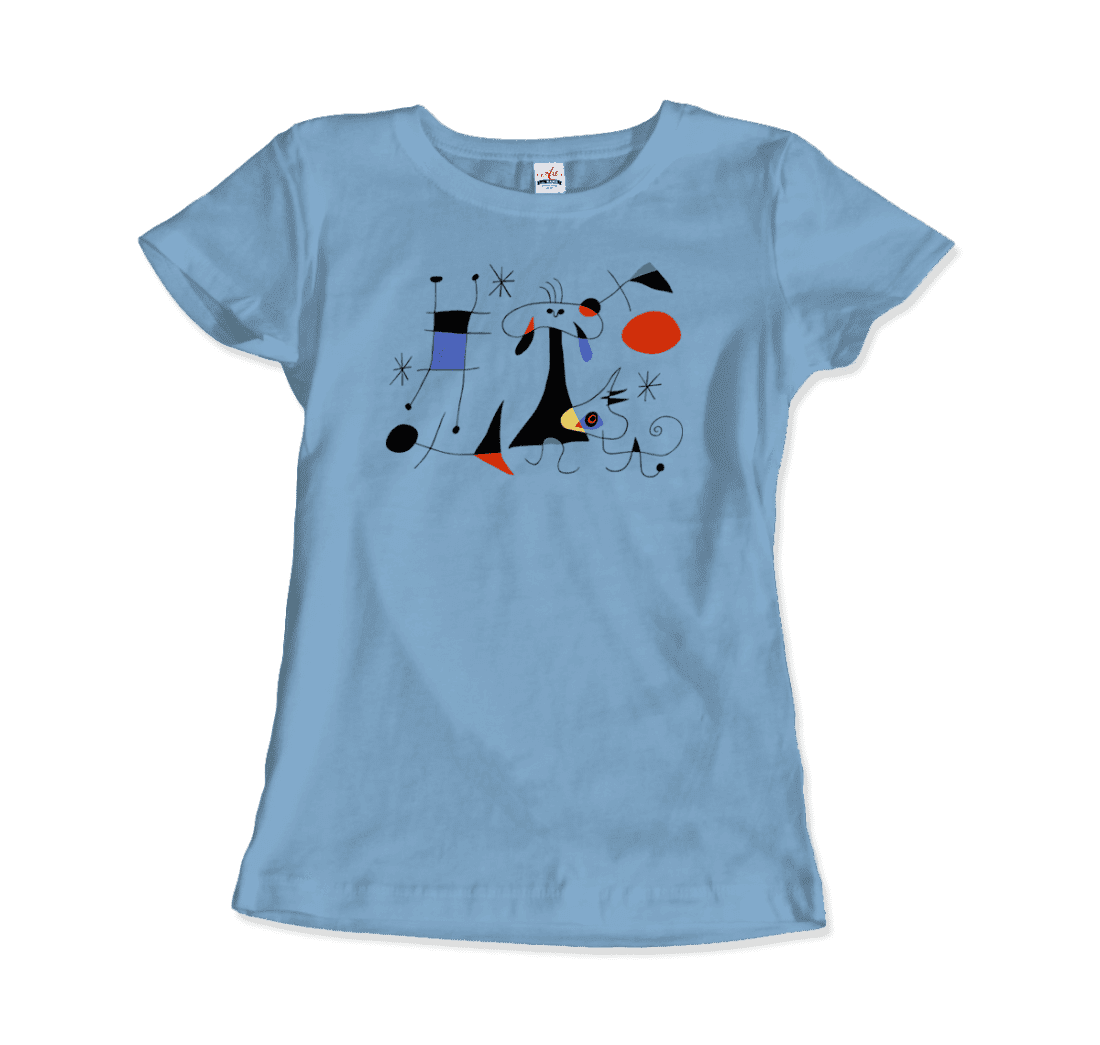 Joan Miro El Sol (The Sun) 1949 artwork t-shirt by Art-O-Rama Shop