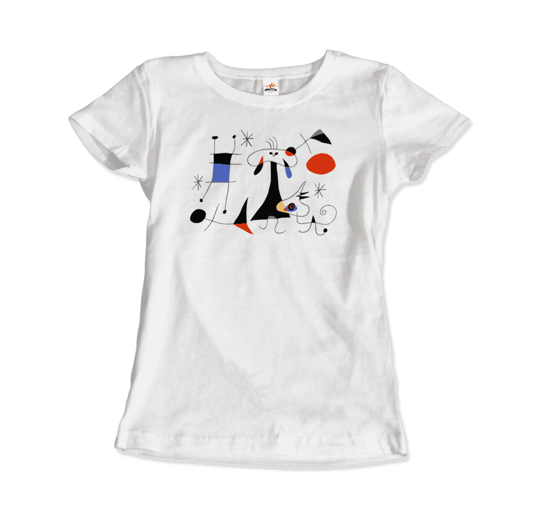 Joan Miro El Sol (The Sun) 1949 artwork t-shirt by Art-O-Rama Shop