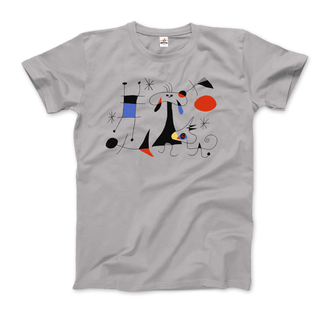Joan Miro El Sol (The Sun) 1949 artwork t-shirt by Art-O-Rama Shop