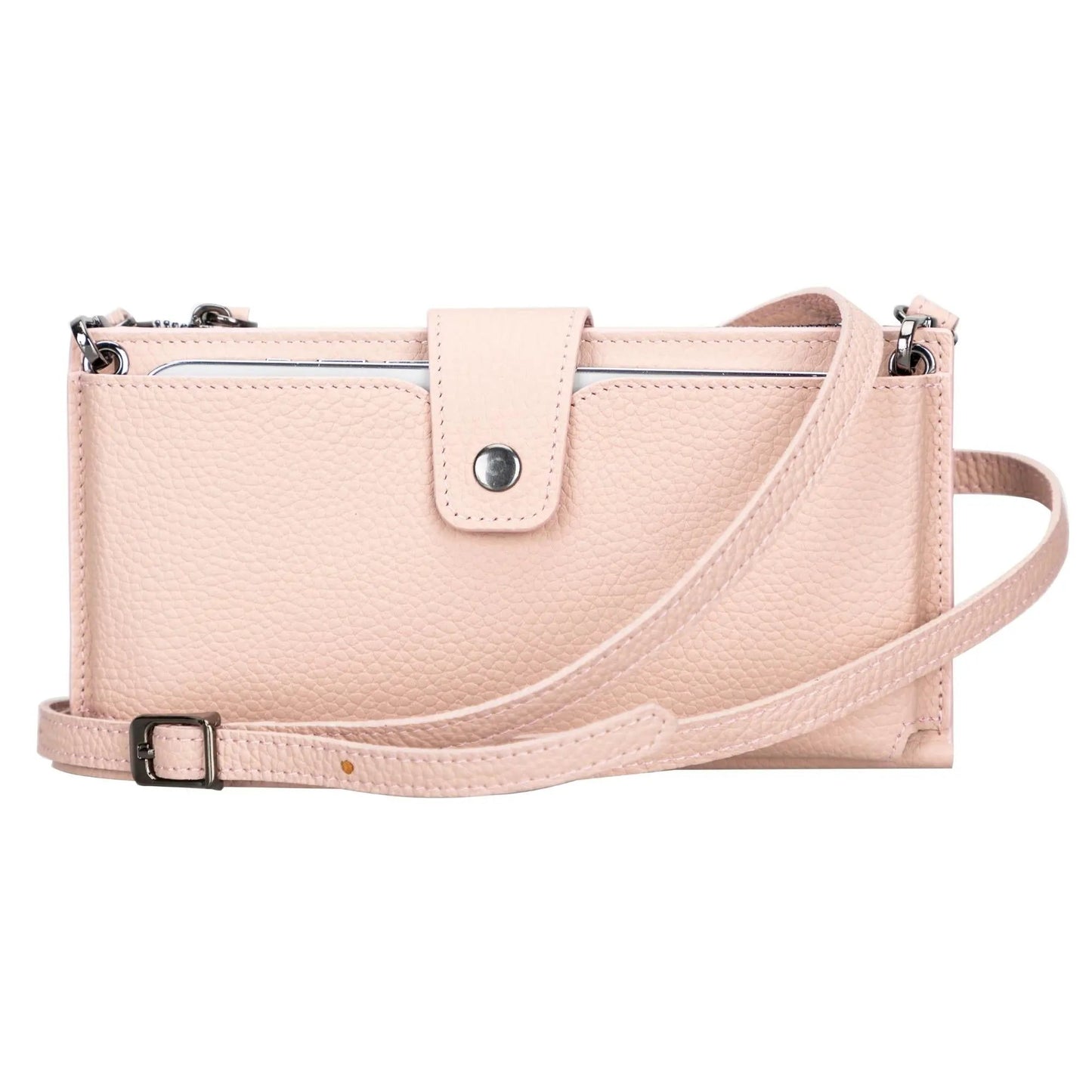 Kaycee Leather Women's Cell Phone Wallet with Strap by Partner Label