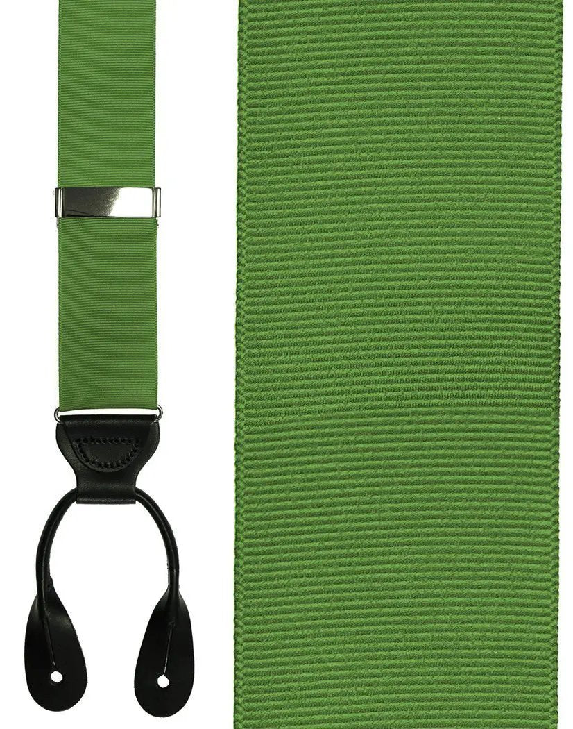"Grosgraine Ribbon II" Suspenders 1.5 Width by Tux-USA