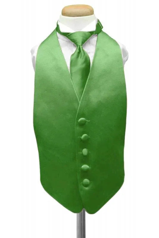 Luxury Satin Kids Tuxedo Vest by Tux-USA