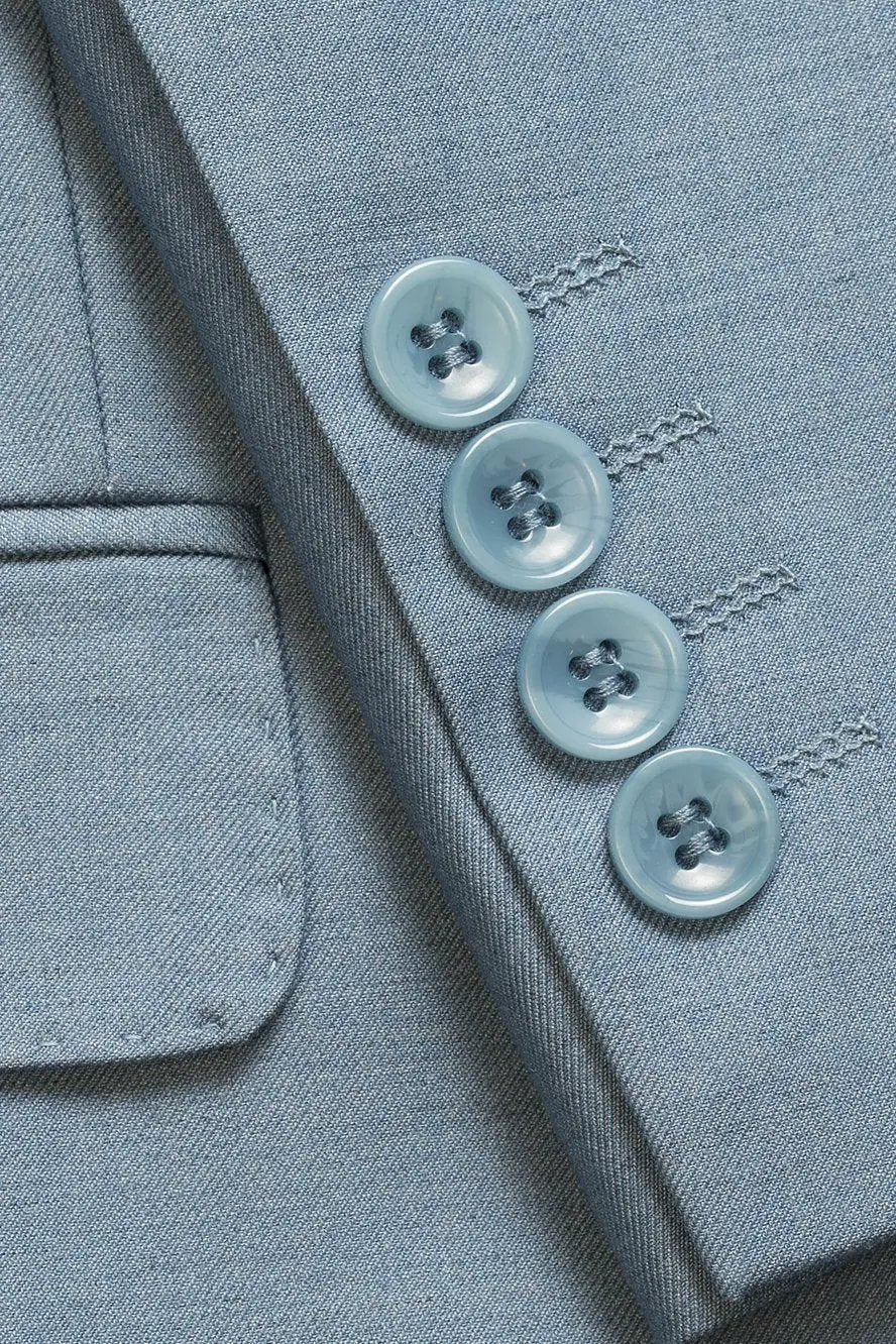 "Kennedy" Light Blue Suit Jacket by Tux-USA