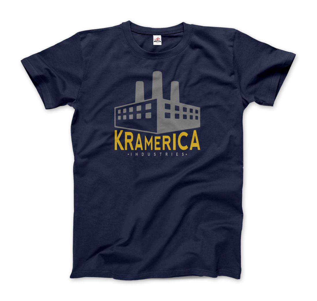 Kramerica Industries, Cosmo Kramer Seinfeld t-shirt by Art-O-Rama Shop