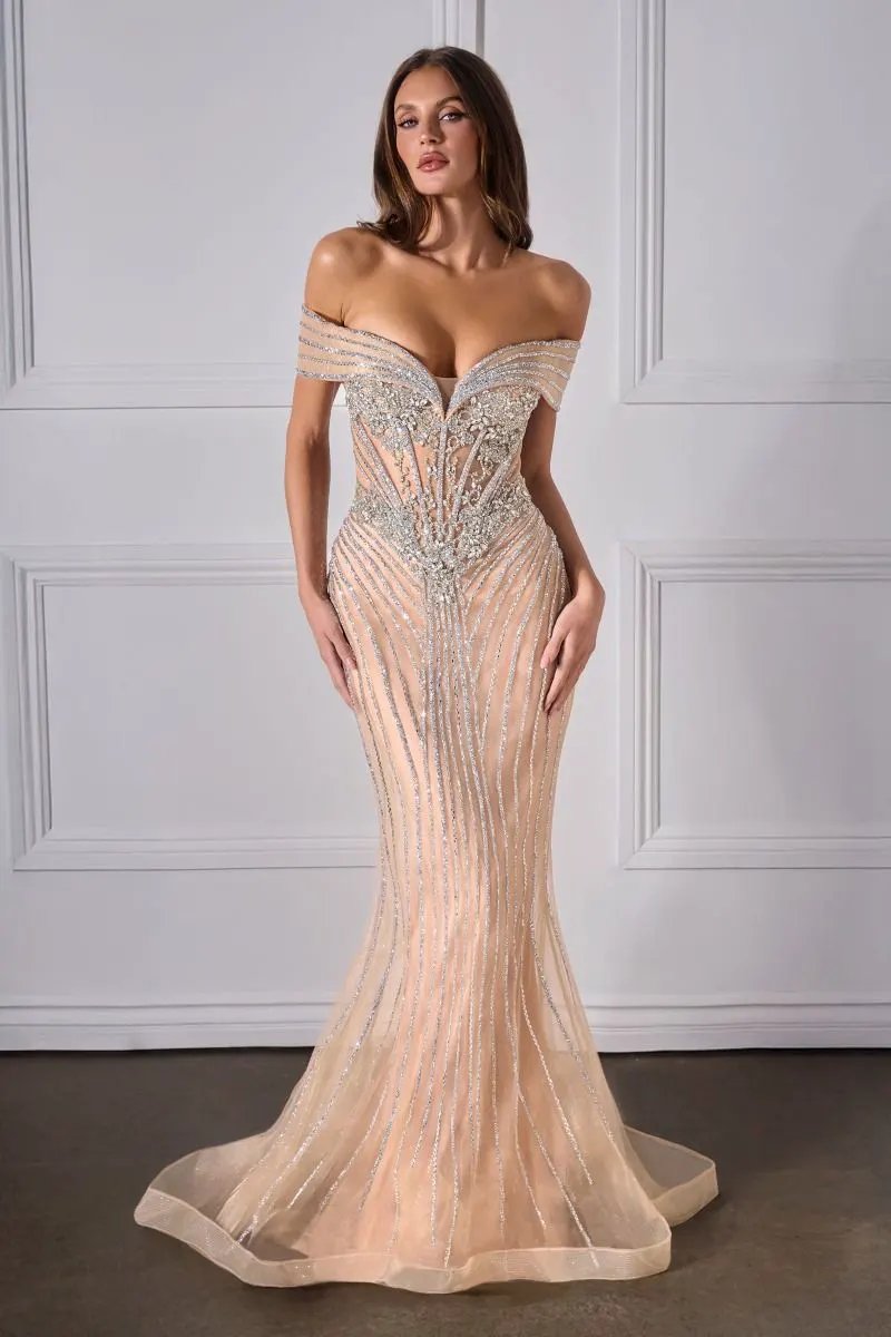Embellished Fit & Flare Dress by Partner Label