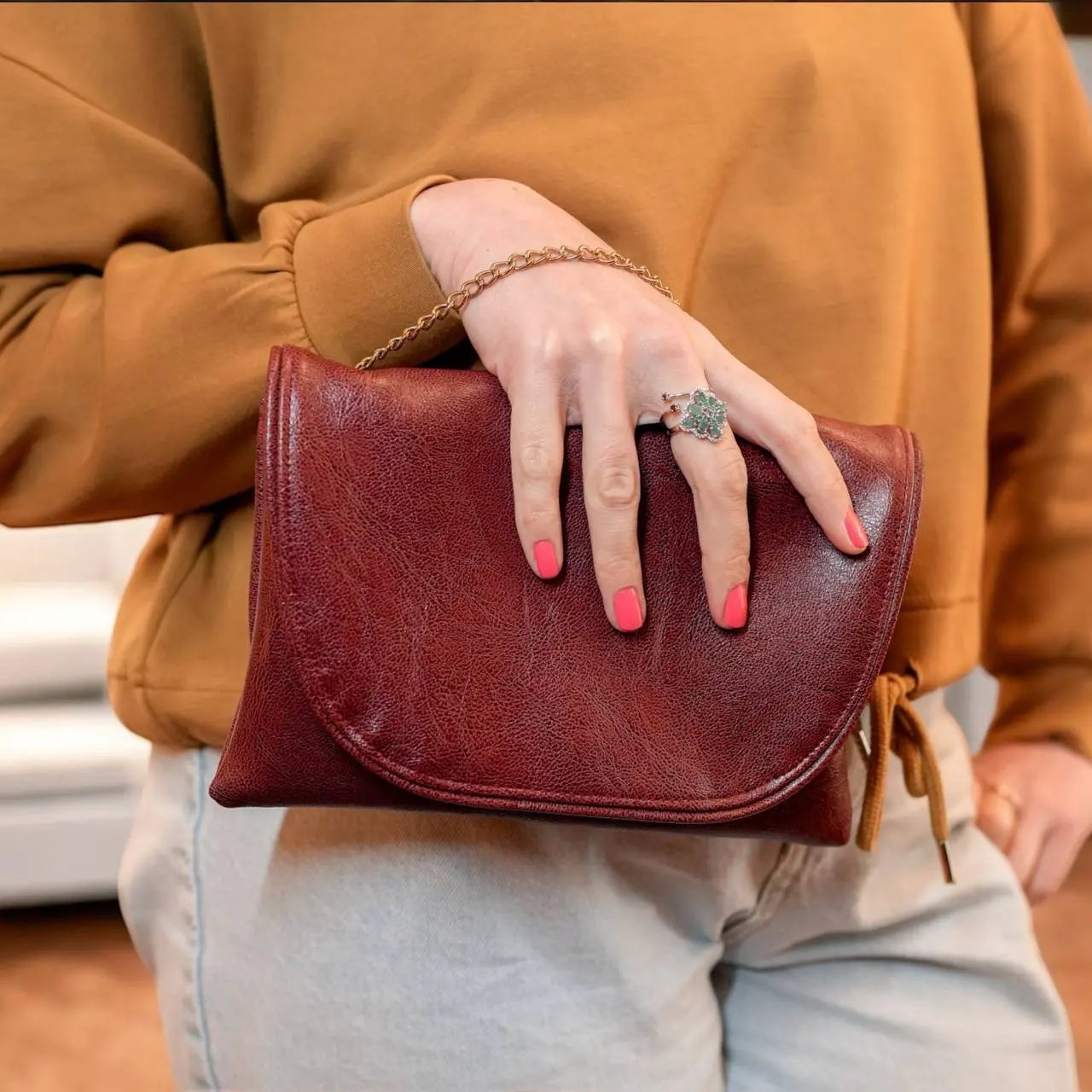 Bag Jane (small), vegan, artificial leather, 3 in 1 by La Moda Me