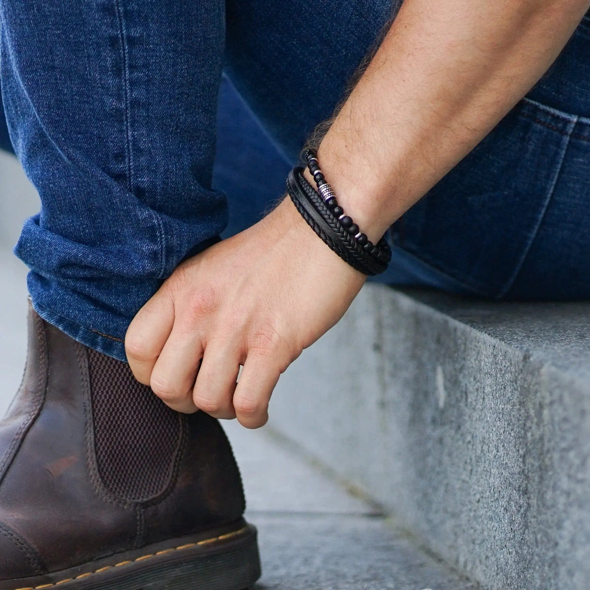 Bracelet Black Knight by La Moda Me