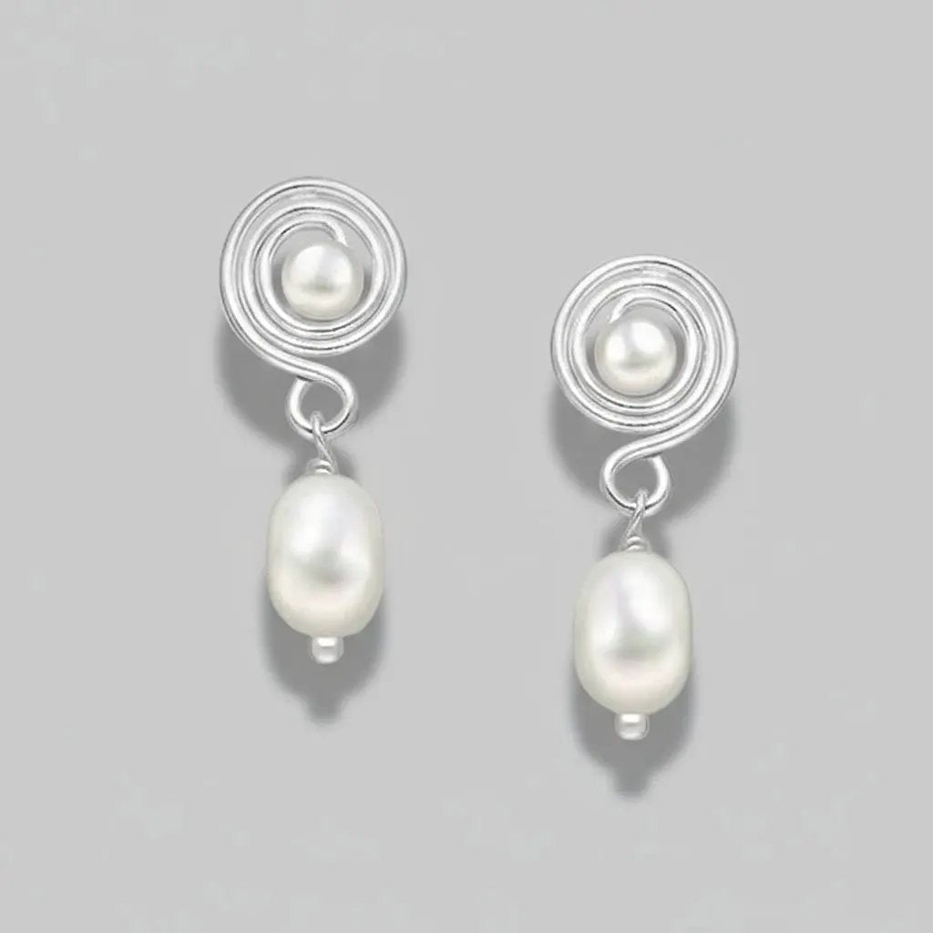 Earrings Maze - Geometric Maze Design by La Moda Me