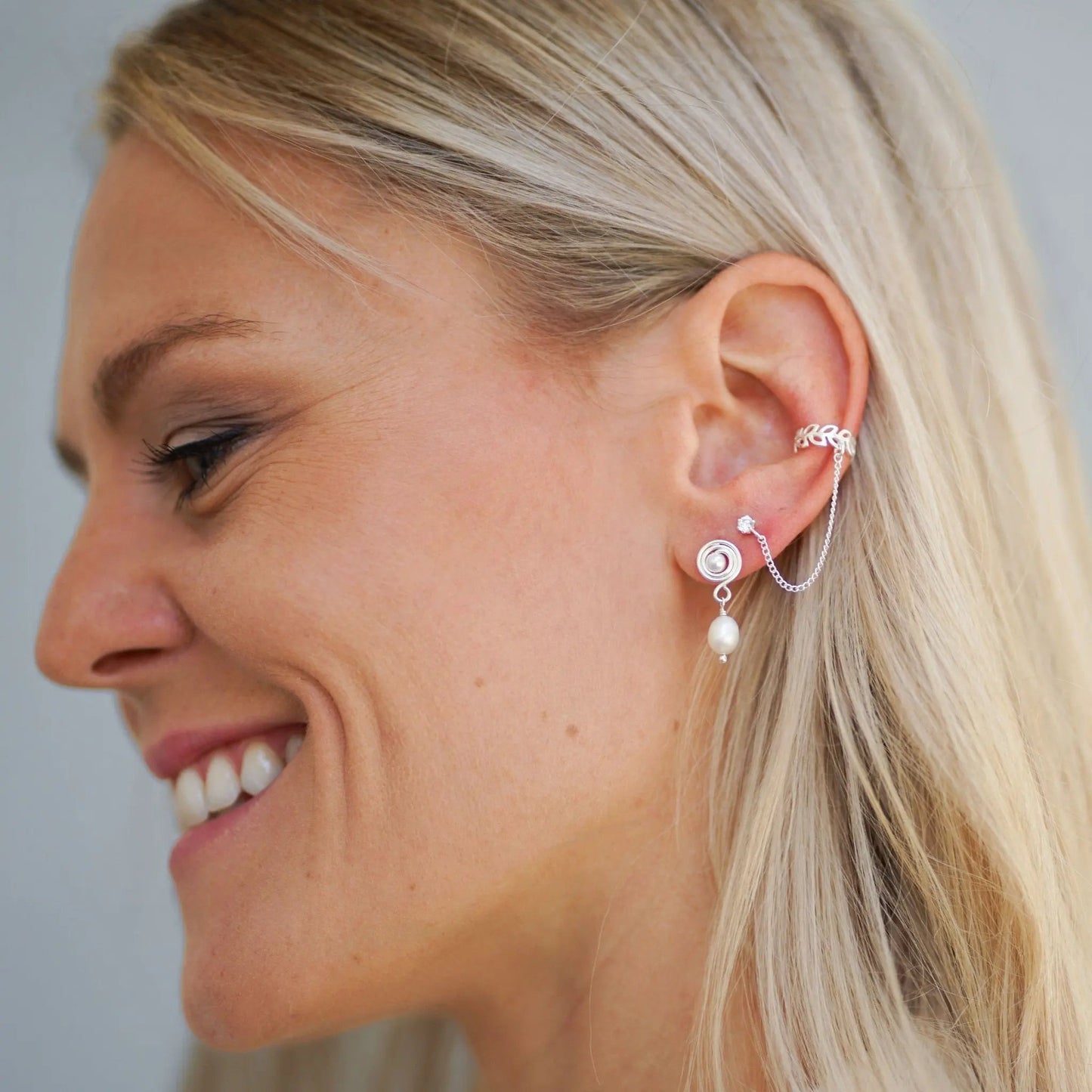 Earrings Maze - Geometric Maze Design by La Moda Me