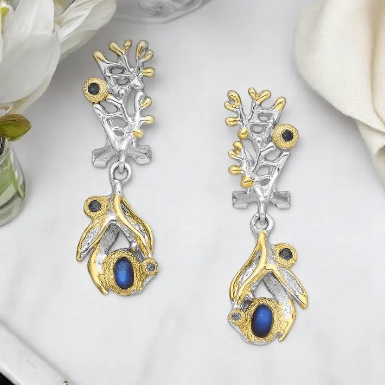 Earrings Passione Della Notte by La Moda Me