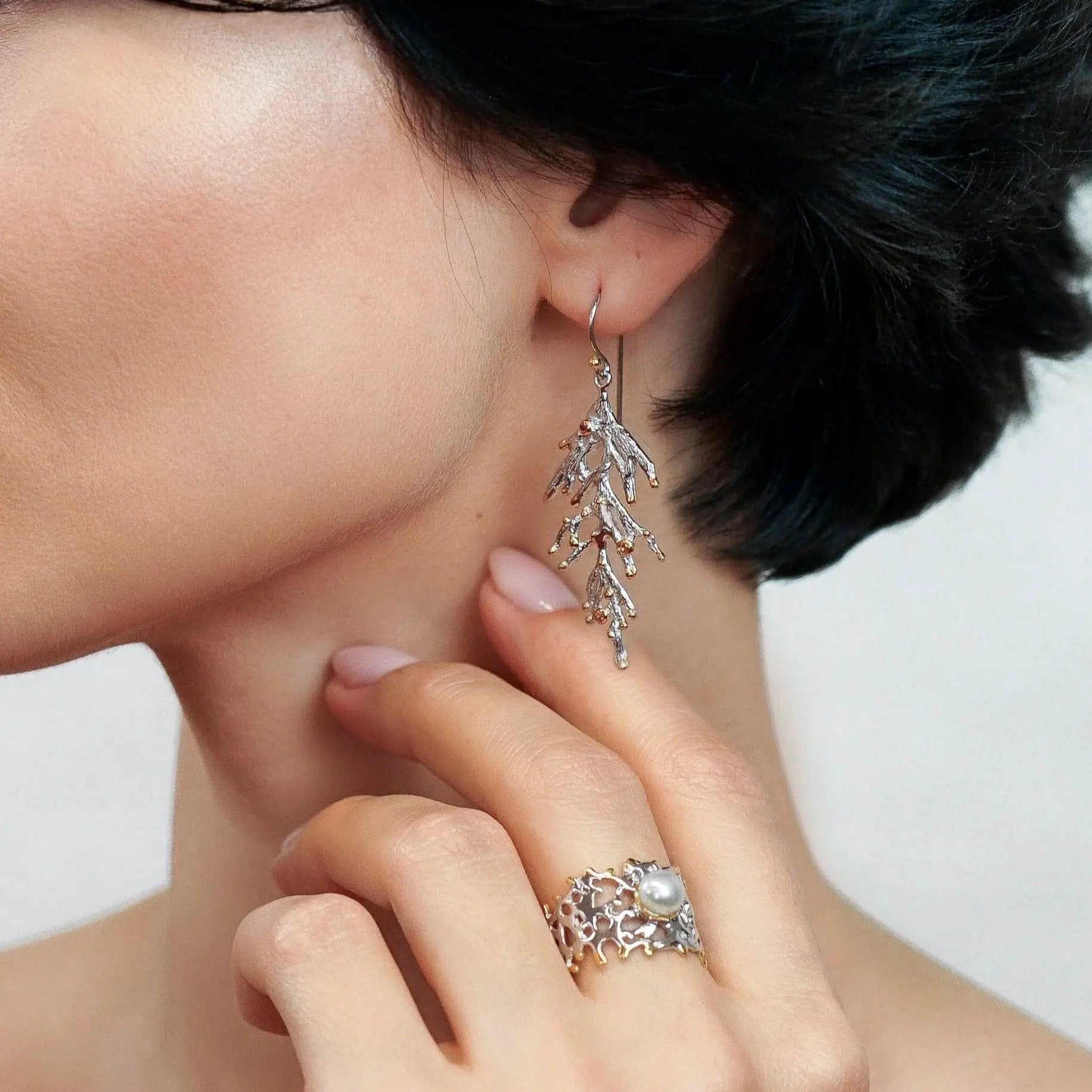 Earrings Ramus by La Moda Me