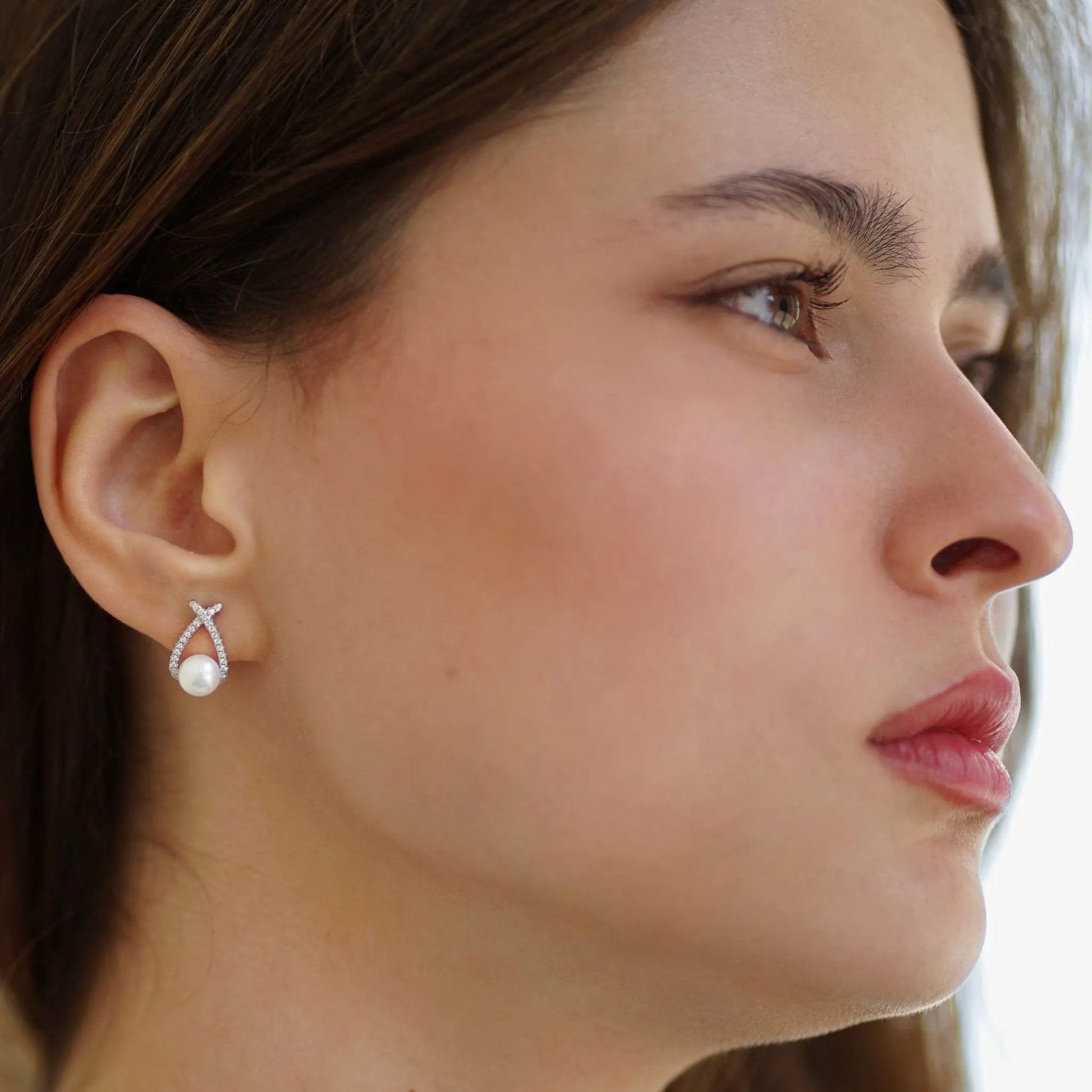 Earrings Serenity - Peaceful Design Earrings by La Moda Me