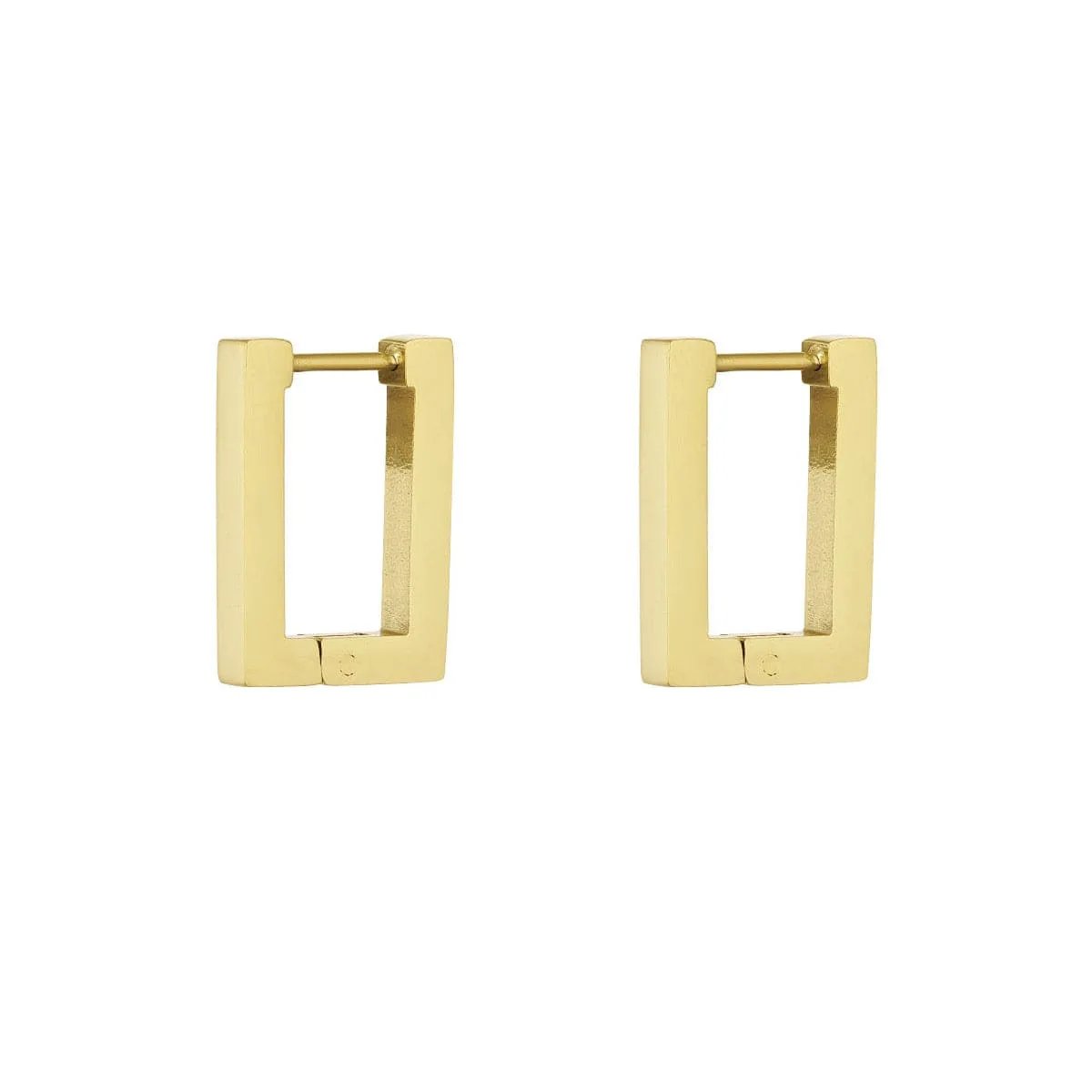 Earrings Terry - Gold Plated Modern Earrings by La Moda Me