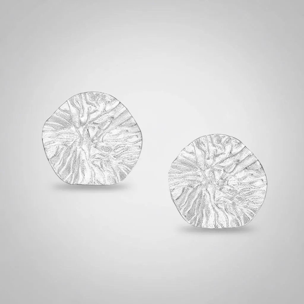 Earrings Touch - Gold Plated Stainless Steel Elegant Earrings by La Moda Me