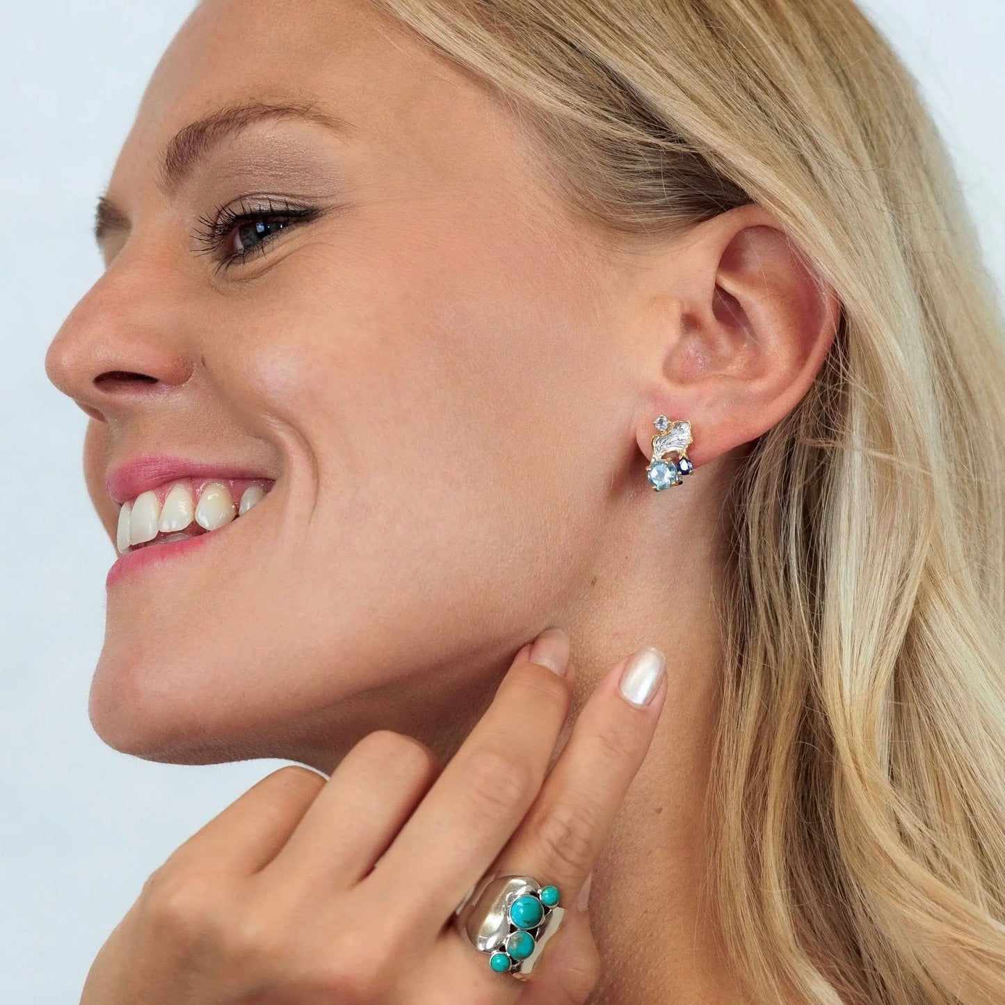 Earrings Wings - Sterling Silver Angel Wing Earrings by La Moda Me