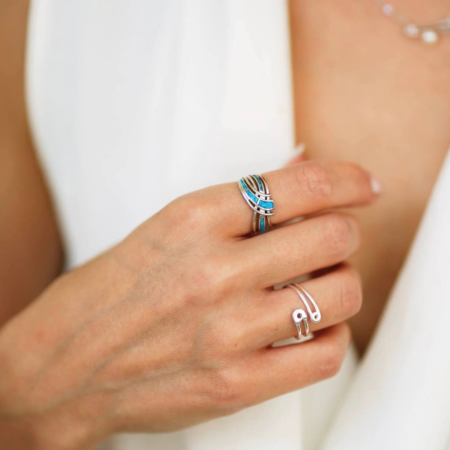 Ring Sky - Sterling Silver Celestial Ring by La Moda Me