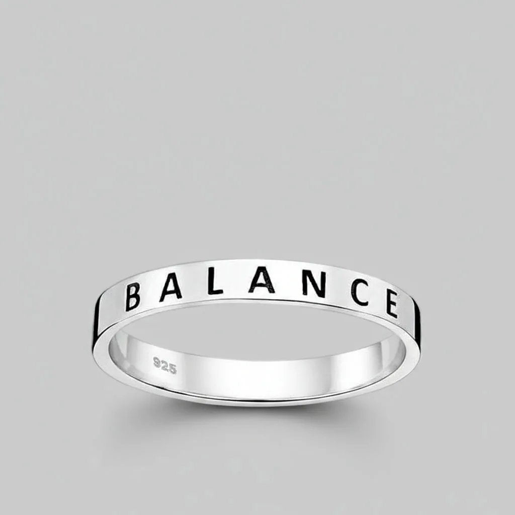 Ring Motivation (various) - Sterling Silver Inspirational Ring by La Moda Me