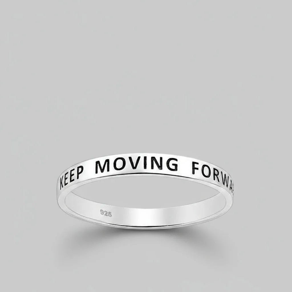 Ring Motivation (various) - Sterling Silver Inspirational Ring by La Moda Me