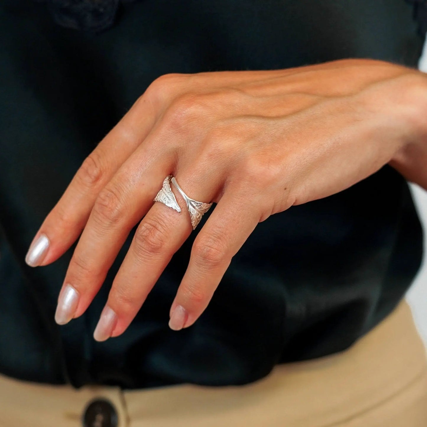 Ring Autumn - Sterling Silver Seasonal Ring by La Moda Me