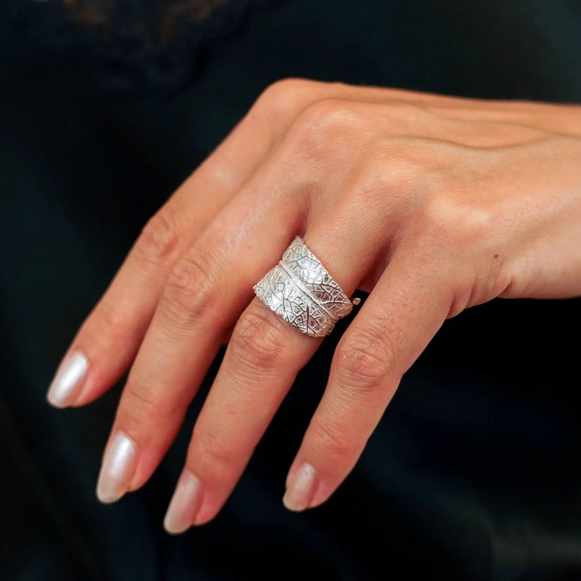 Ring Autumn - Sterling Silver Seasonal Ring by La Moda Me