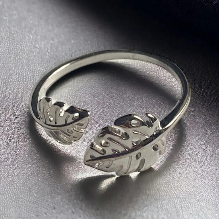 Ring Nature - Sterling Silver Nature-Inspired Ring by La Moda Me