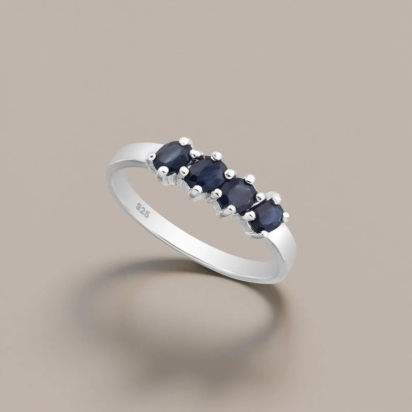 Ring Night - Sterling Silver Elegant Evening Ring by La Moda Me